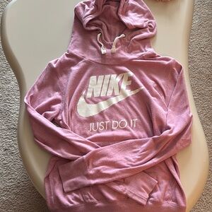 Nike Light Pink Pullover Hoodie